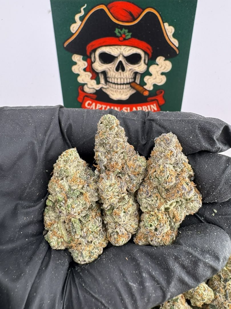 Magic Melon premium cannabis flower featuring dense frosty buds with a sweet melon aroma and rich terpene profile from uk.