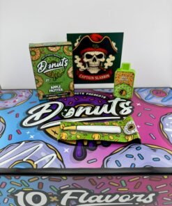 Fryd Extracts -Donuts 2 gram Live Resin & Liquid Diamonds Disposable W/ Hash Hole Joint