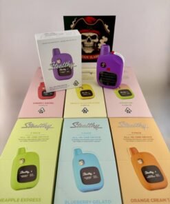 Stealthy 2G Live Resin & Liquid Diamonds disposable vape with premium cannabis extracts.