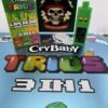 Crybaby Trios 3G Live Resin & Liquid Diamonds disposable vape with premium all-in-one rechargeable design.