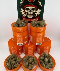 Sherbinskis Premium Indoor Flower with dense, trichome-rich buds available in the UK