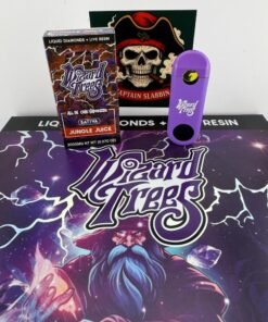 Wizard Trees 2 Gram Disposable Vape UK with premium in-house cannabis extract and 10 flavours available.